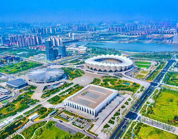 运动场空间膜布局