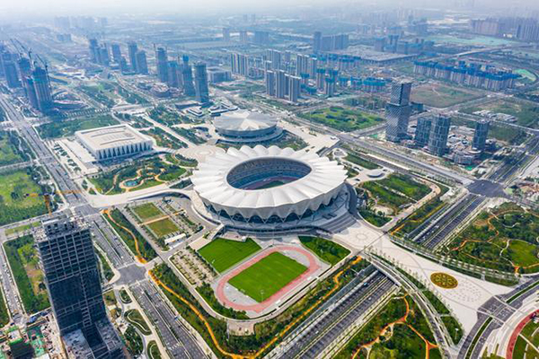 运动场空间膜布局