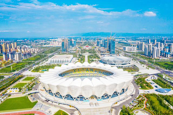 运动场空间膜布局