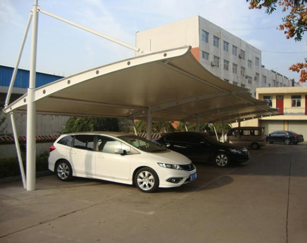 膜布局车棚 膜布局车棚