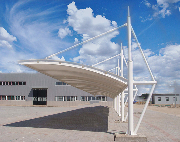 膜布局汽车棚 膜布局汽车棚