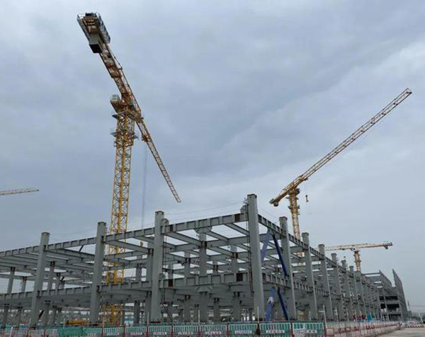 总范围34万平！副中间这所新三甲病院进入地上施工！打算年末钢打算封顶