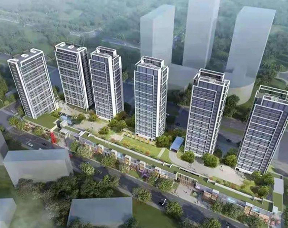 萧山这个全体钢打算拆卸式商品室第名目正式完工