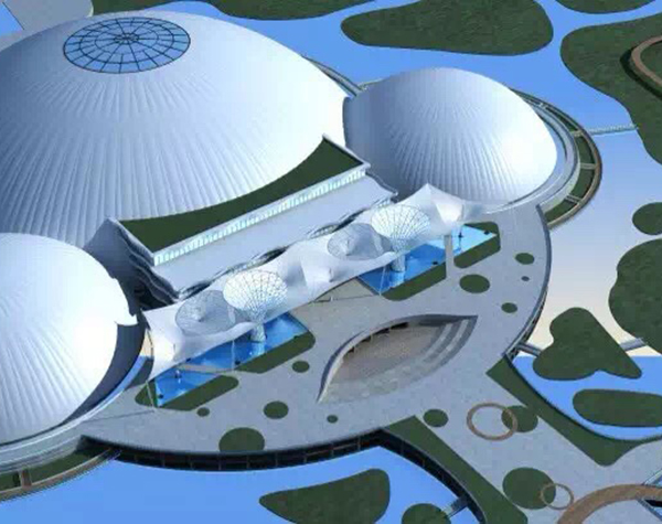 充气膜体育馆利用于大面积关闭式功课区有哪些益处？