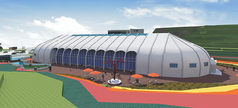 充气膜布局 充气膜布局