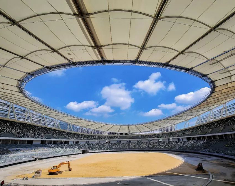 装置运动场膜布局要注重4点