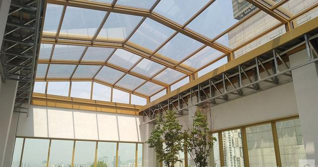 钢布局开合屋盖