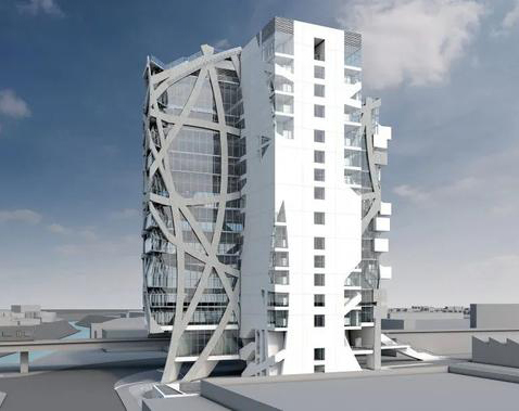 钢打算（W）rapper大厦历经20多年终究封顶