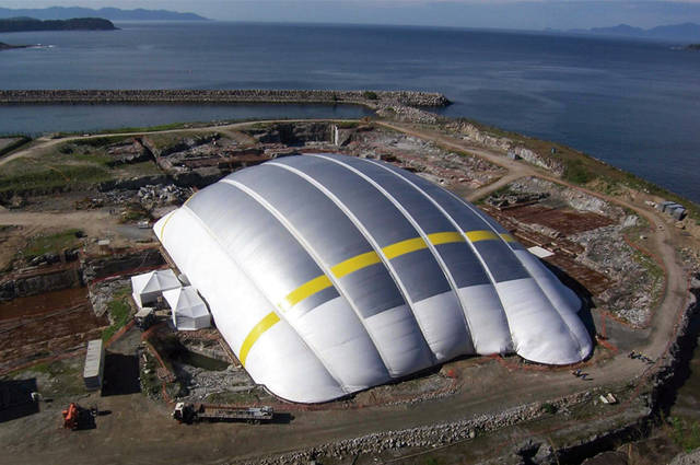 充气膜布局修建