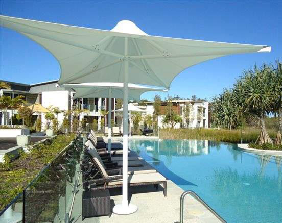 景观遮阳棚膜布局工程构件特征和毗连体例操纵解读