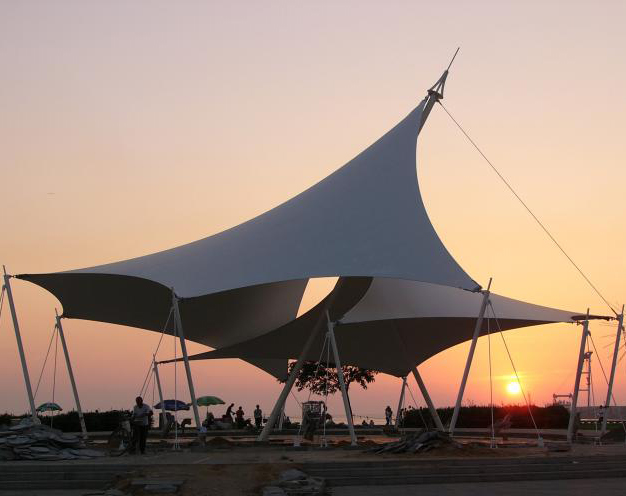 张拉膜布局设想的首要内容