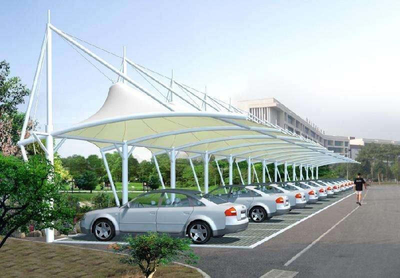 装置膜布局车棚