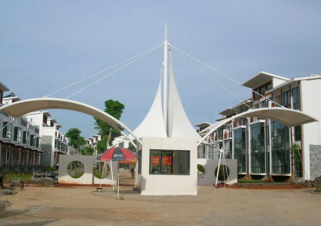 装置膜布局大门