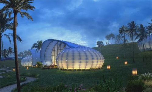 膜规划案例|佛兰空间带您赏识3个帐篷旅店！