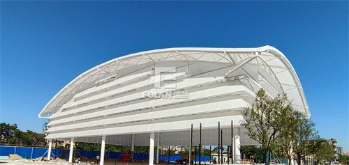 广州蒲公英风雨网球场名目验收经由过程啦