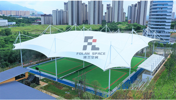 江西九江膜布局门球场