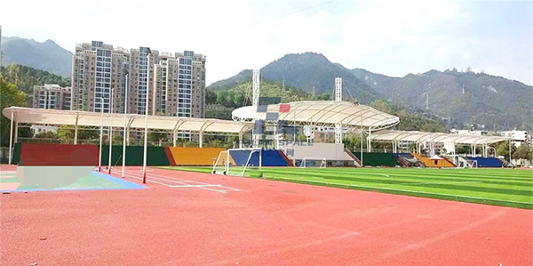 湖北保康膜布局体育看台