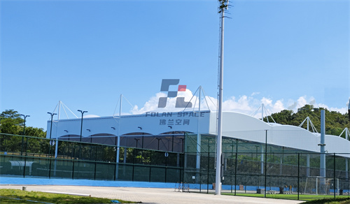 膜布局球场盖顶的七大上风，让活动更酣畅、更放心
